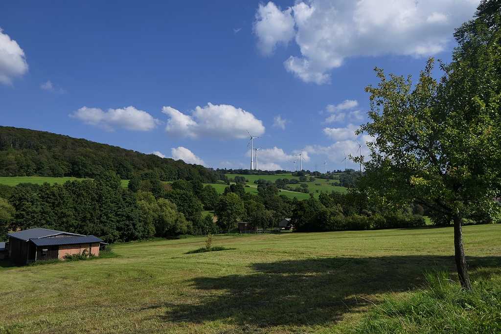 Windräder im Vogelsberg